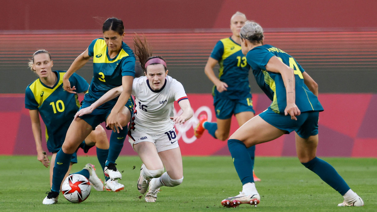 USWNT and Australia played to a 0-0 draw at the Olympics