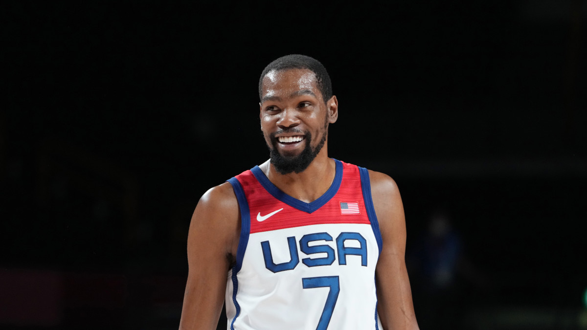Kevin Durant Passes Carmelo Anthony for Team USA's All-Time Olympic Scoring Record - Sports Illustrated
