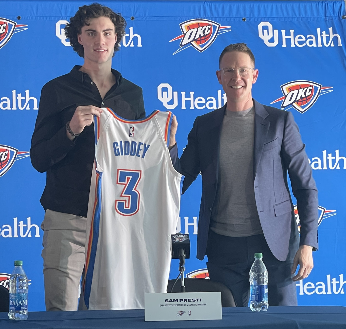 Josh Giddey, Sam Presti