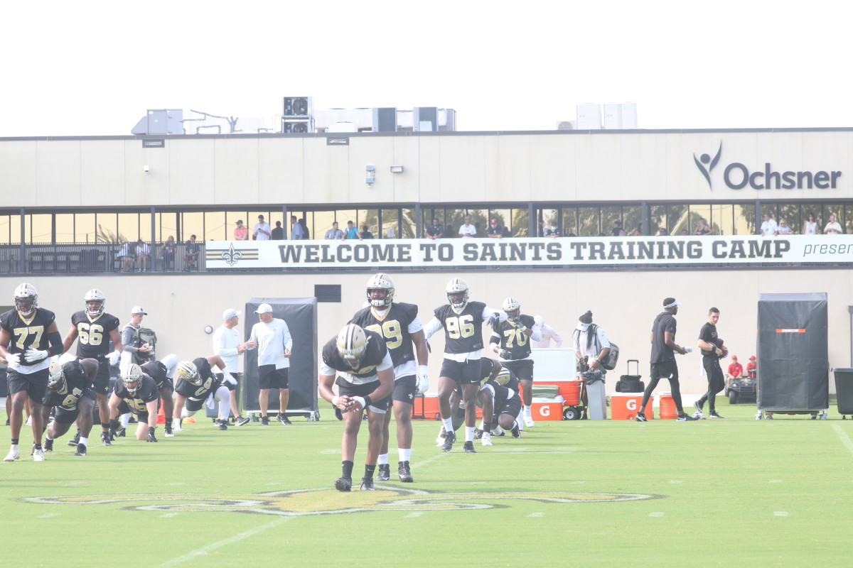 Saints stretching it out on Day 3