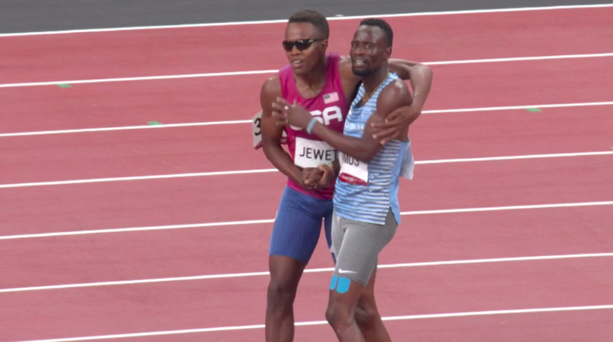 Tokyo 2020 Isaiah Jewett, Nijel Amos fall in 800 meters semifinal