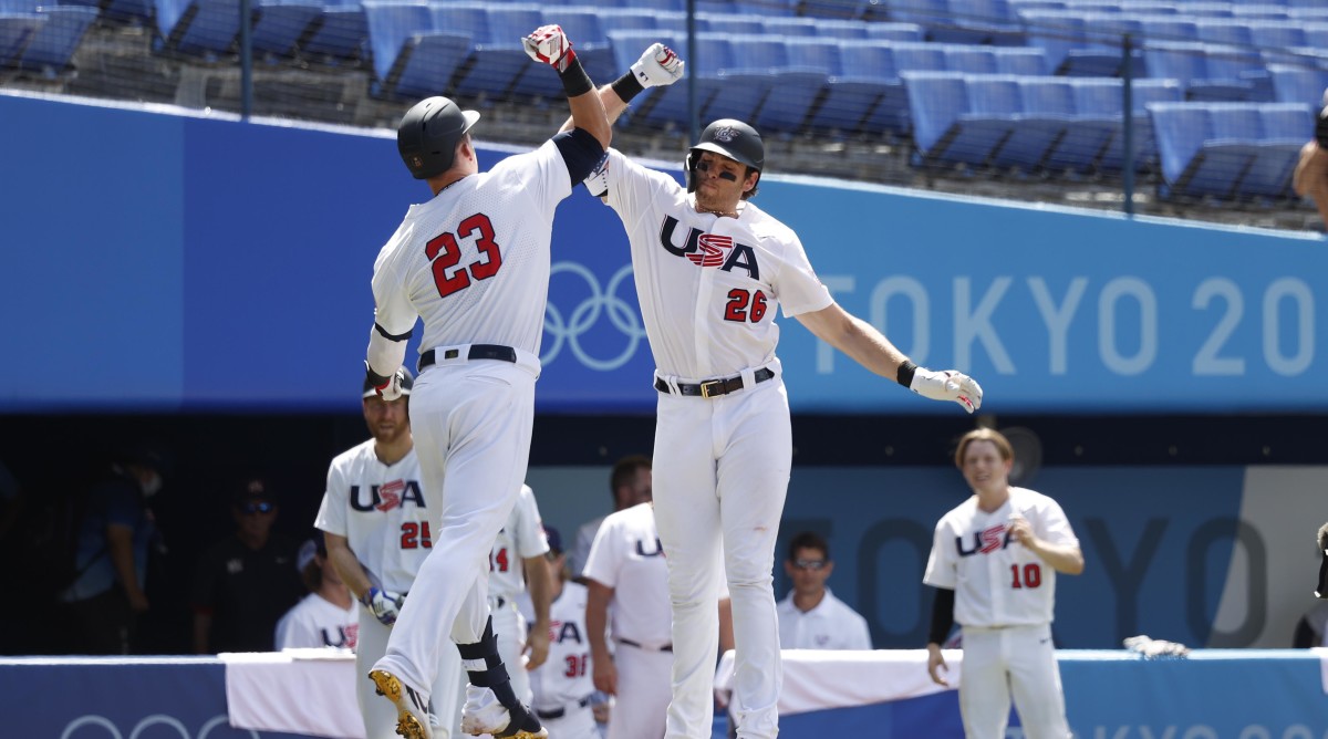 Usa Baseball Defeats Dominican Republic Advances To Olympic Semi Sports Illustrated