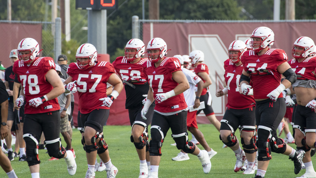 Nebraska Football Fall Camp practice 5 All Huskers