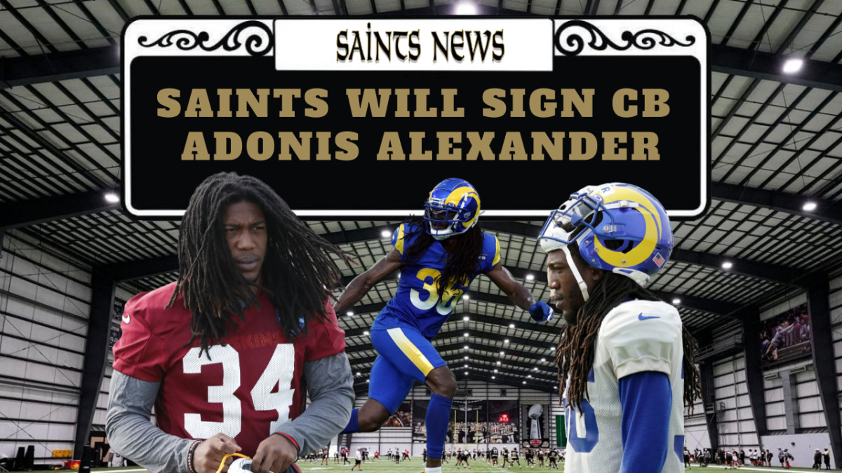 Adonis Alexander Signs with Saints