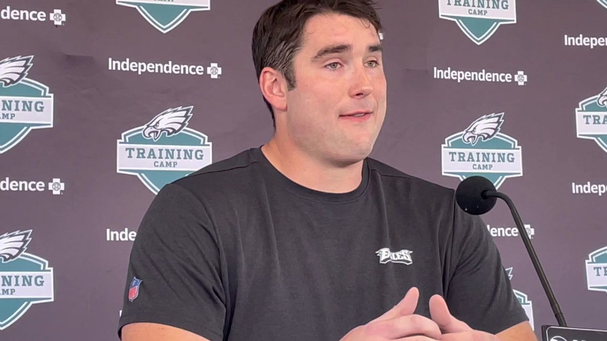 Jack Driscoll after Thursday's practice.