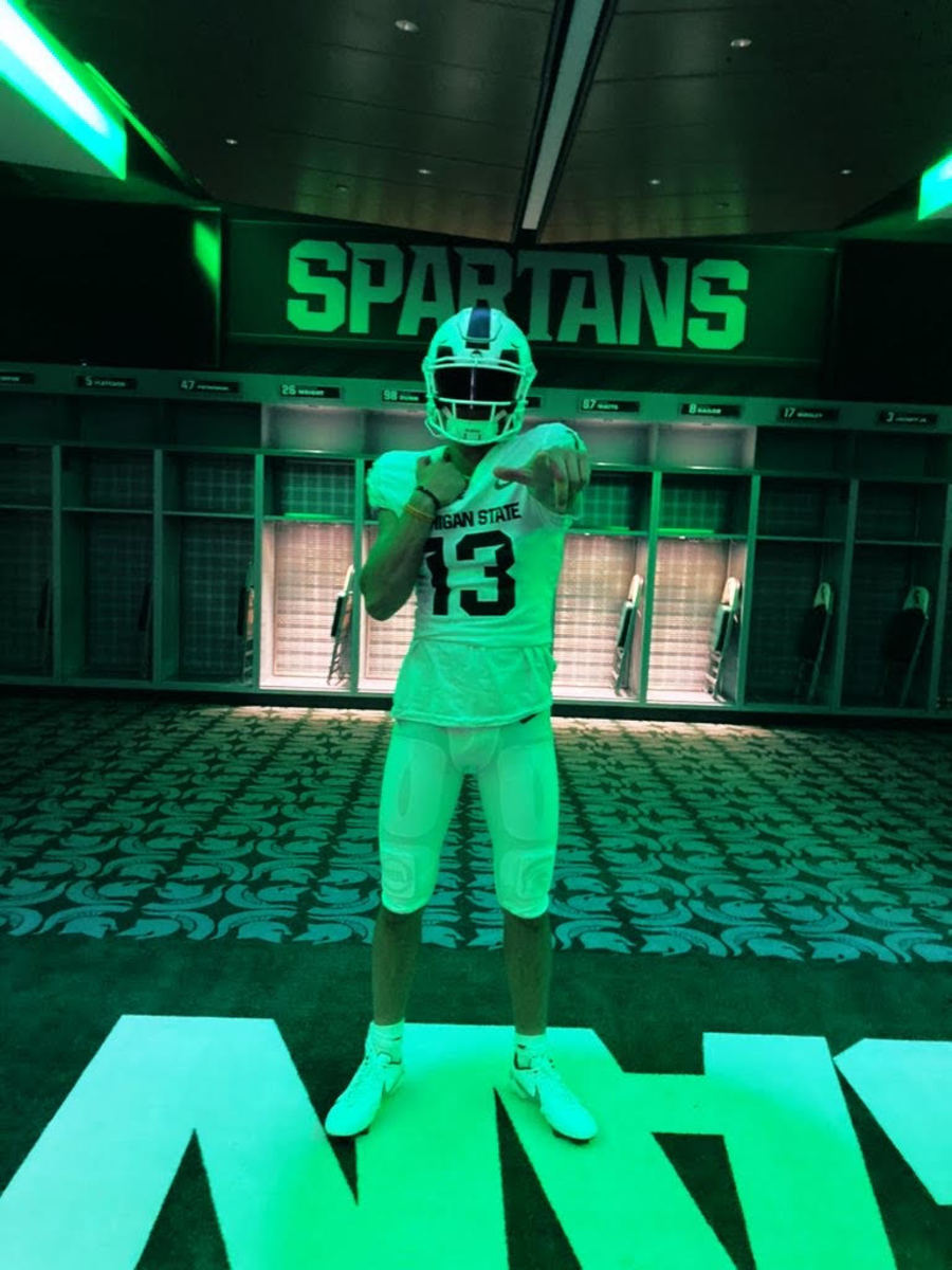 Saline 2024 Quarterback CJ Carr Showing Interest in Michigan State