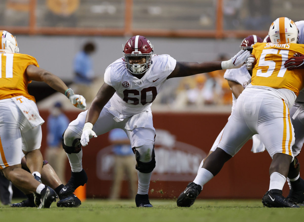 2023 NFL Draft Profile Alabama Offensive Lineman Kendall Randolph