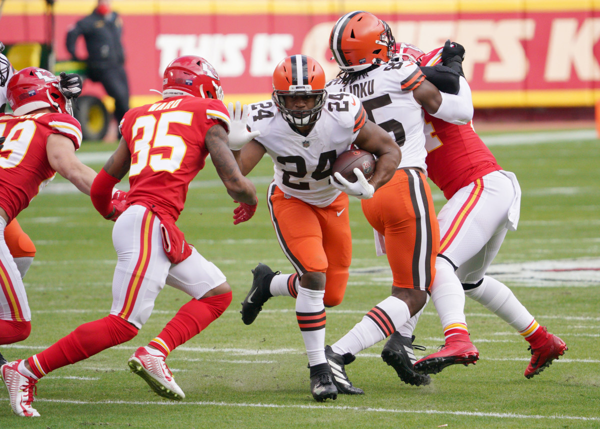 Nick Chubb has established himself as one of the NFL's elite backs in recent years. 