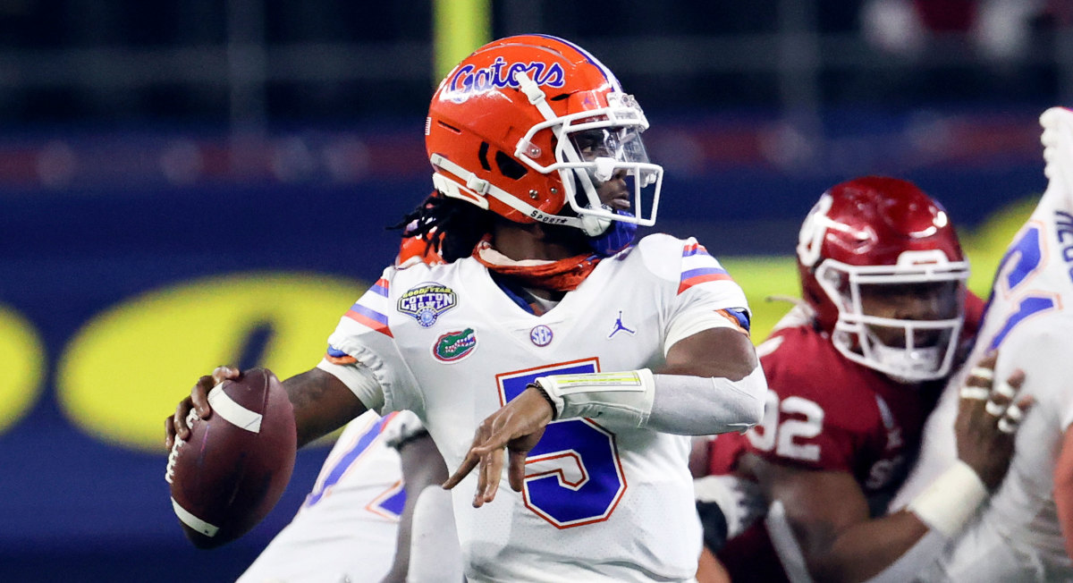Florida quarterback Emory Jones
