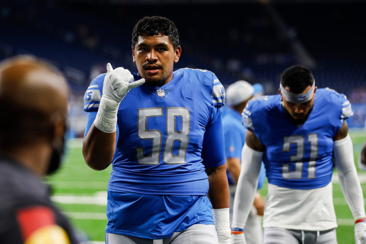 Detroit Lions Penei Sewell Reacts to First NFL Preseason Game - Sports  Illustrated Detroit Lions News, Analysis and More