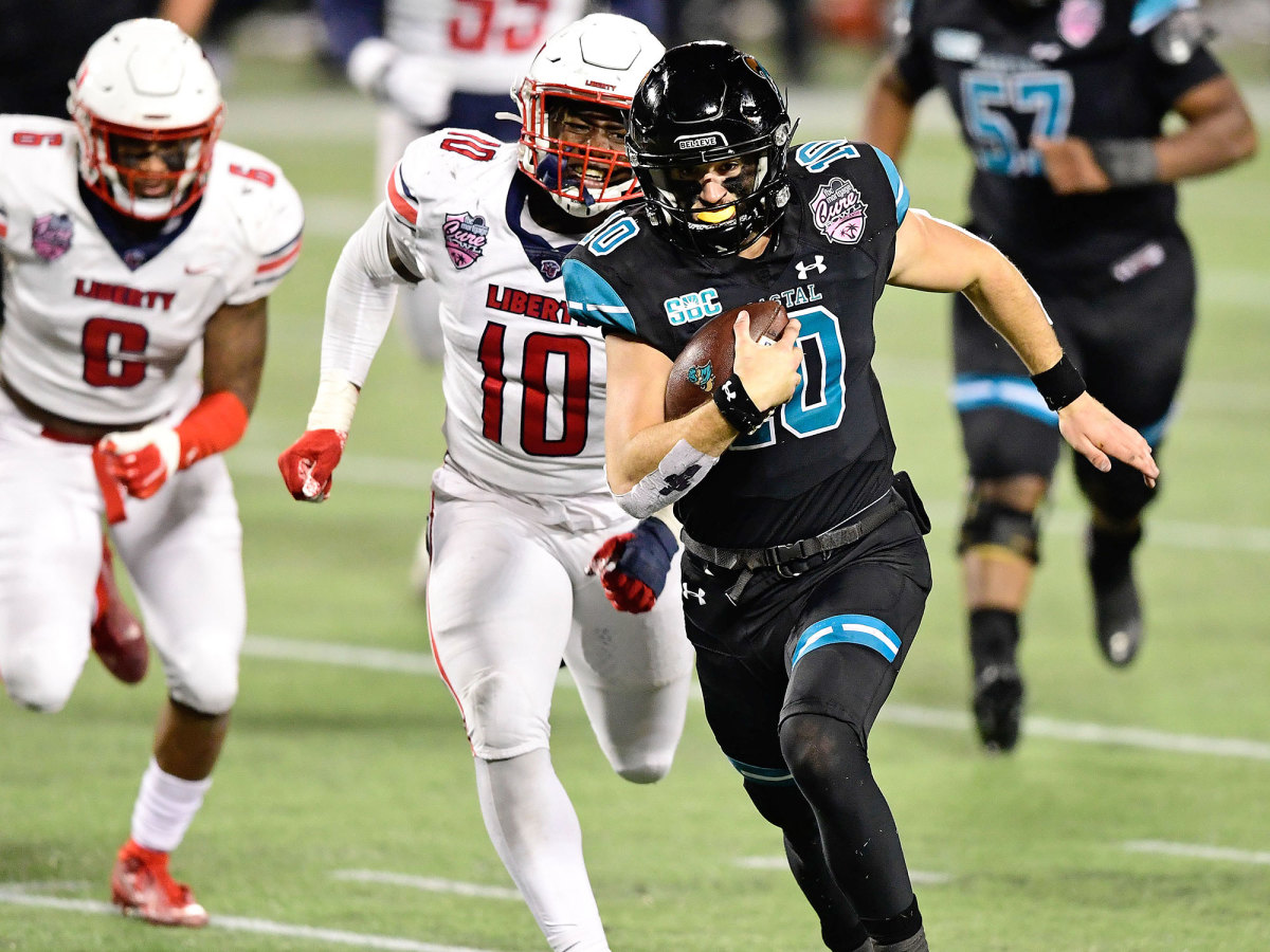 Coastal Carolina takes on Liberty in the Cure Bowl