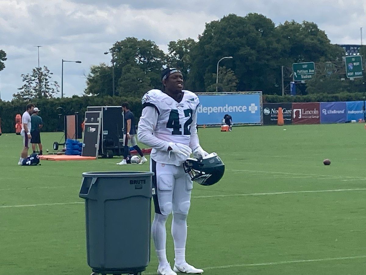 Eagles safety K'Von Wallace is expected to play the first preseason game of his career on Thursday night against the Patriots