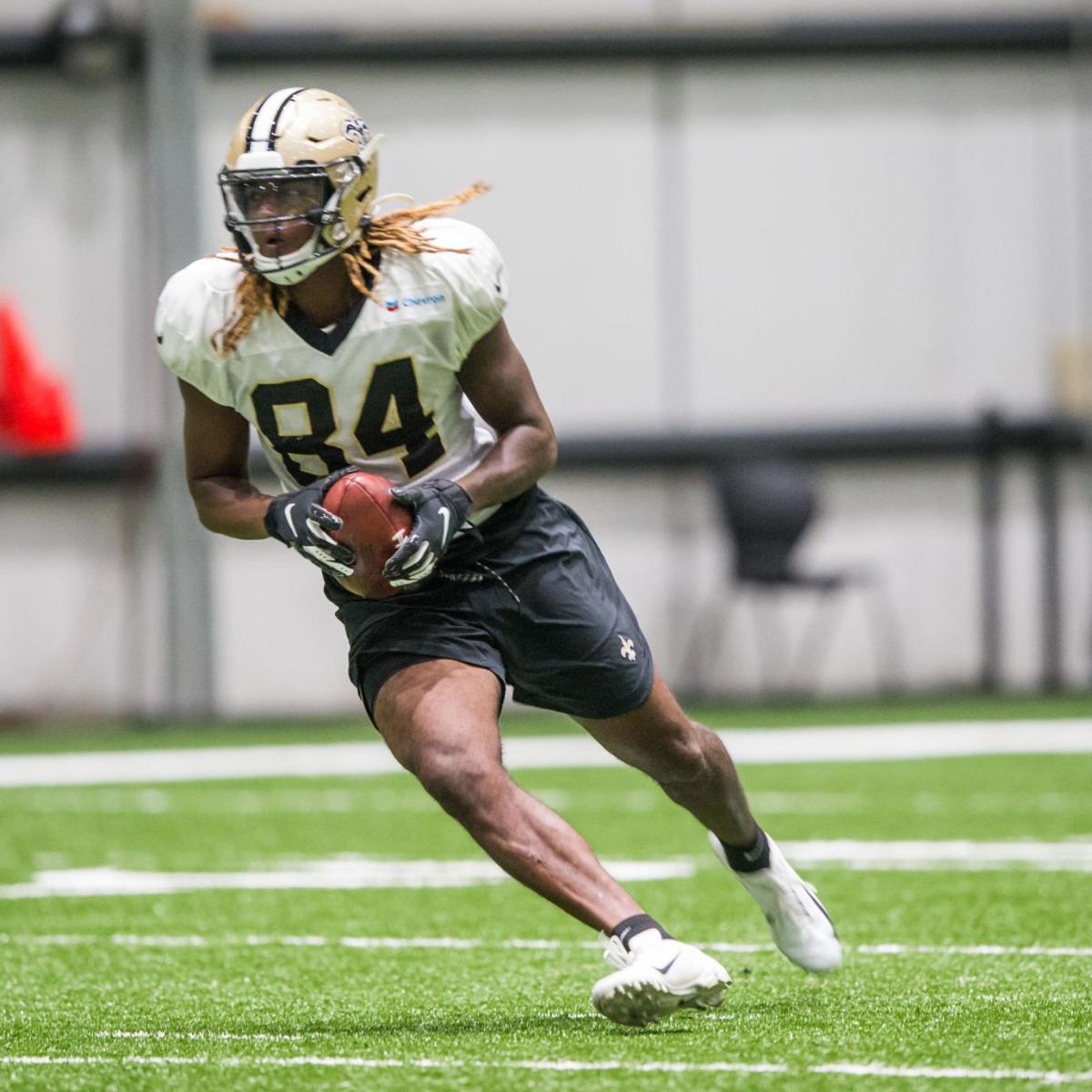 New Orleans wide receiver Lil'Jordan Humphrey. Credit: Nola.com