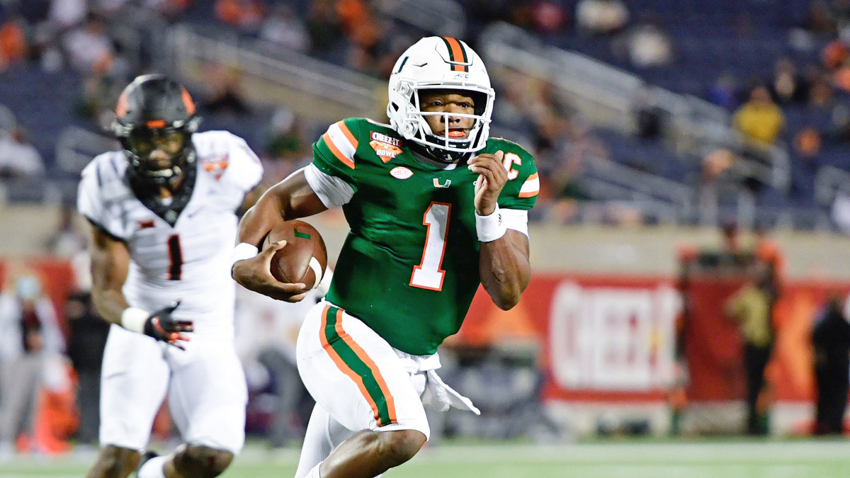 Miami QB D'Eriq King