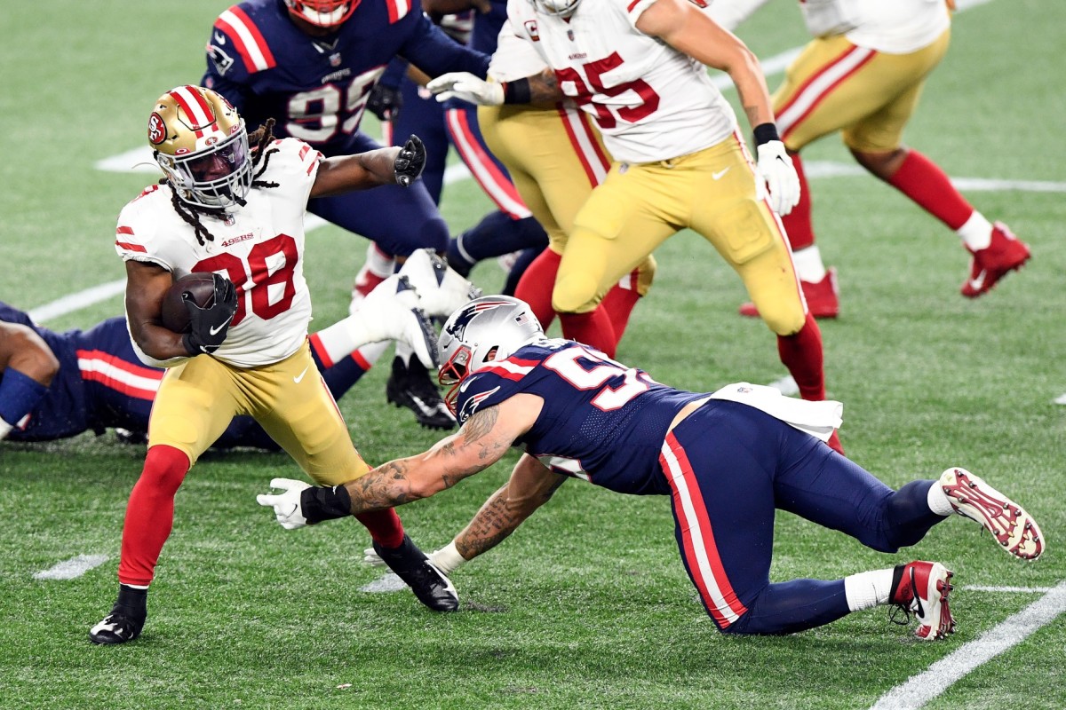 Kevin White played in three games for the 49ers in 2020.