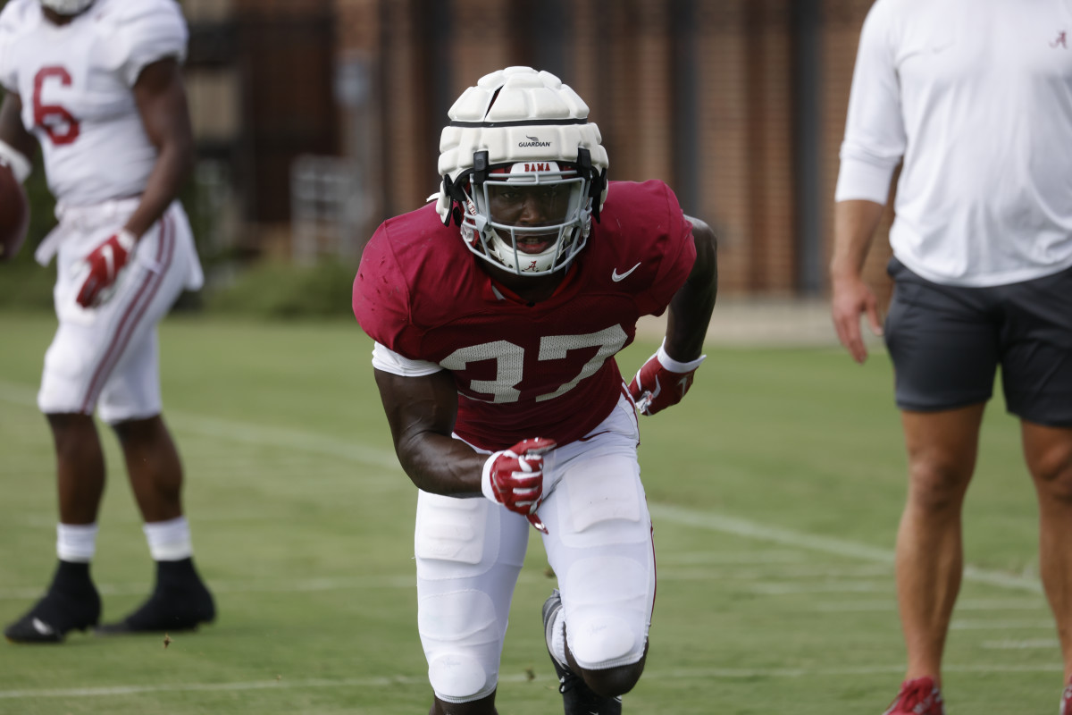 Demouy Kennedy, Alabama practice August 18, 2021