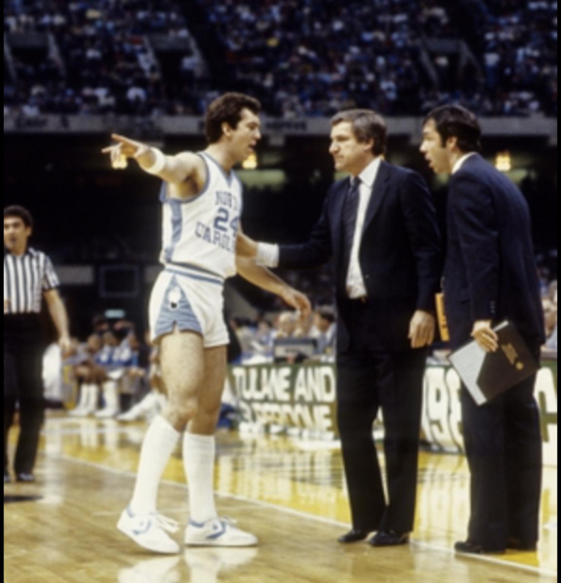 The First Three-Pointer in UNC Men's Basketball History
