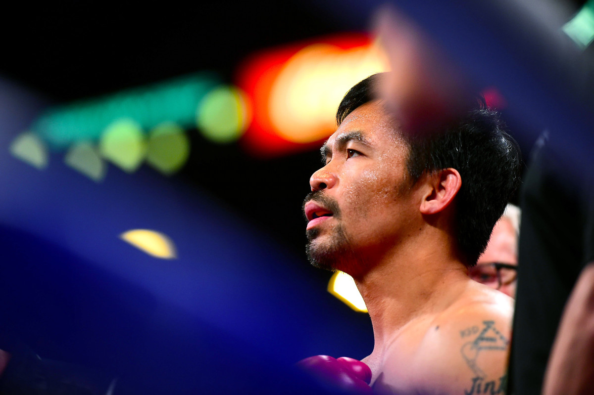 Manny Pacquiao's fight against Yordenis Ugas could affect his presidential chances.
