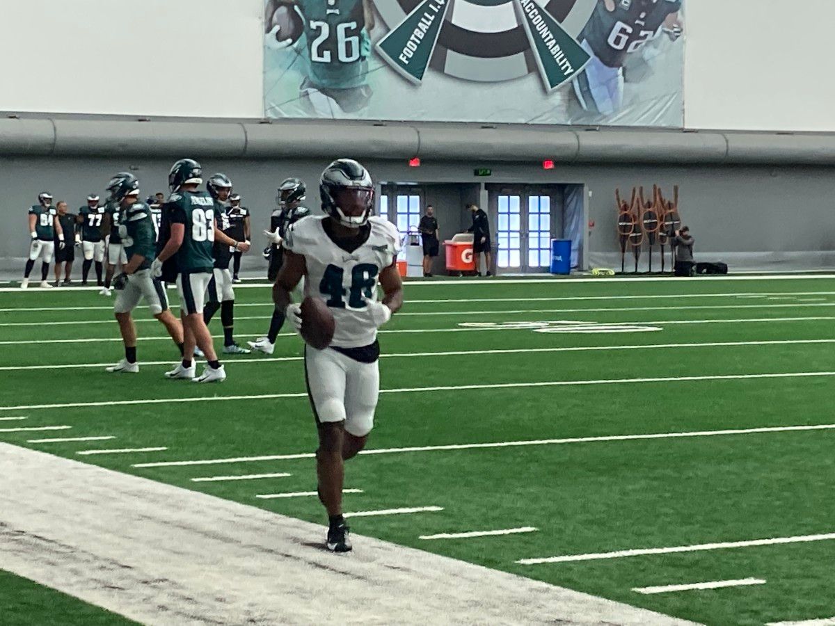 Josiah Scott fnished up a CB drill on Aug. 22, 2021