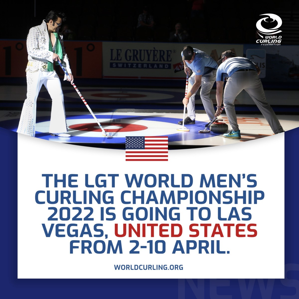 Las Vegas To Host 2022 World Men’s Curling - The Curling News