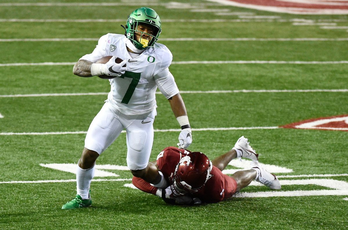 CJ Verdell vs WSU