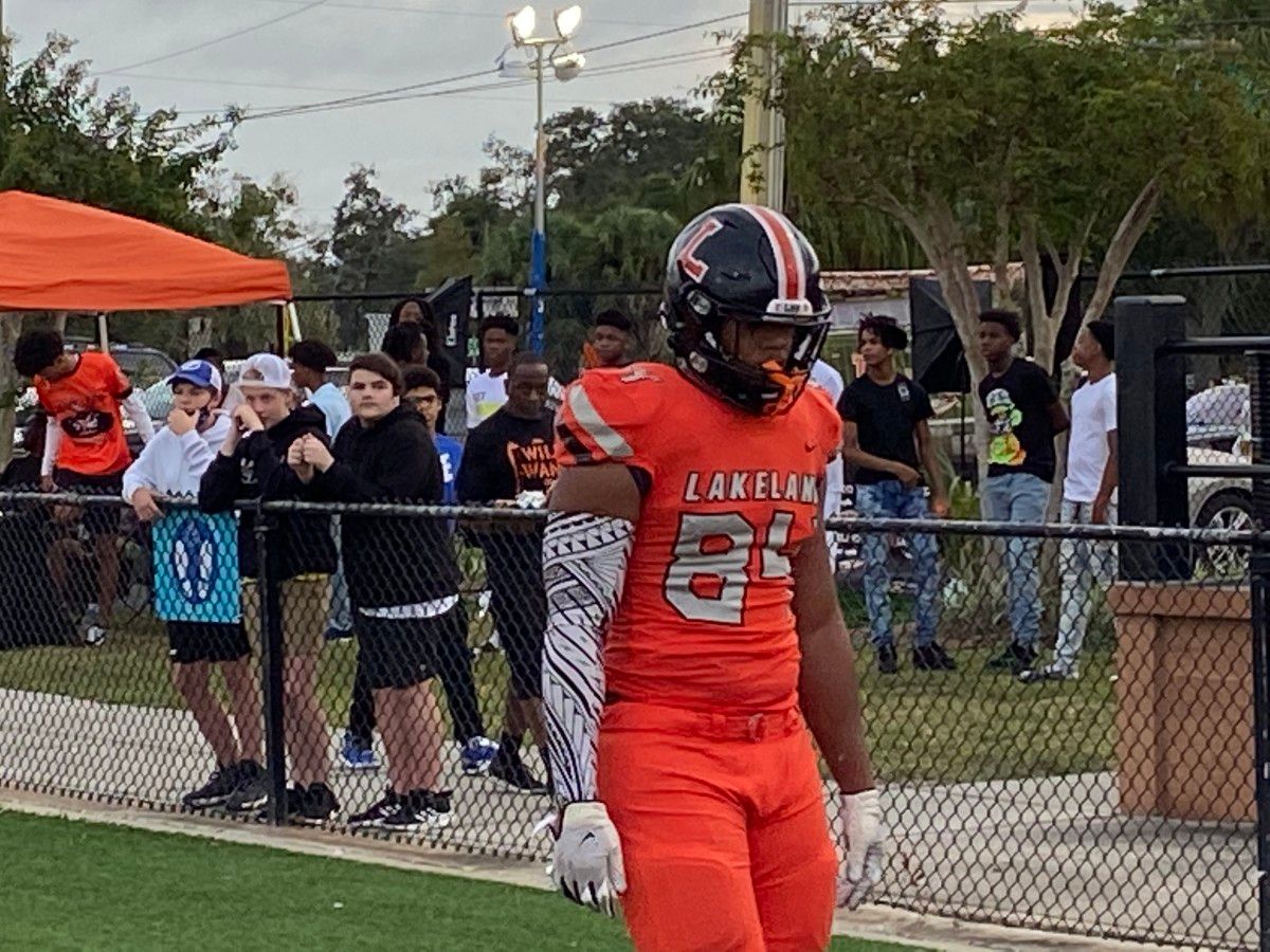 Keahnist Thompson, Defensive End, Lakeland (Fla.) High School - Aug. 27, 2021 versus Clearwater