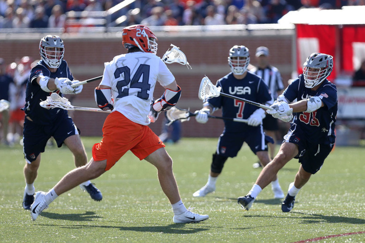 UVA men's lacrosse competes at the 2019 USA Lacrosse Fall Classic