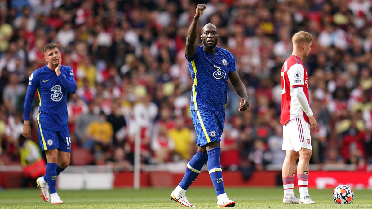 Chelsea striker Romelu Lukaku