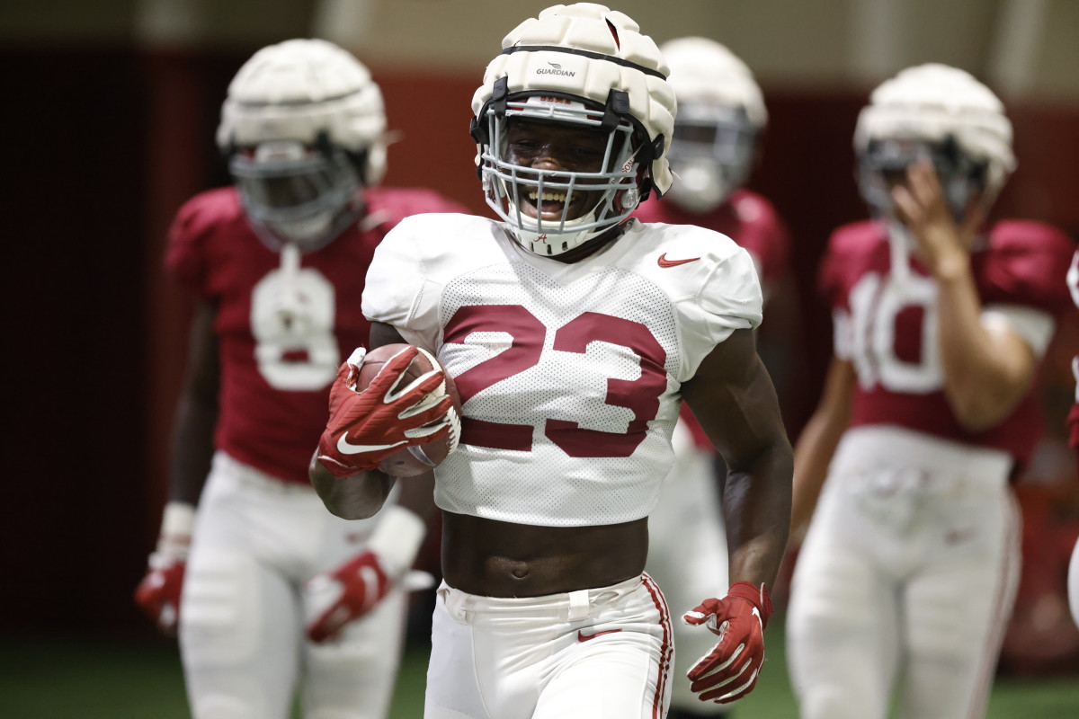 Roydell Williams, Alabama practice, August 31, 2021