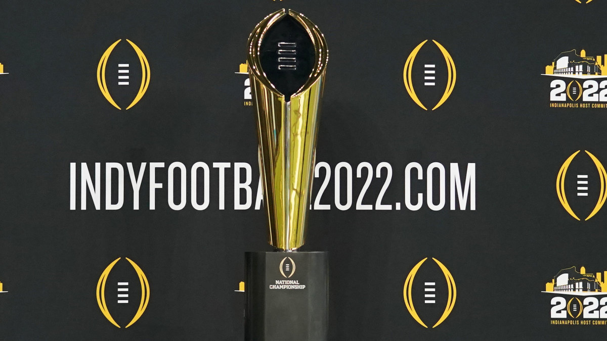 College football national championship trophy