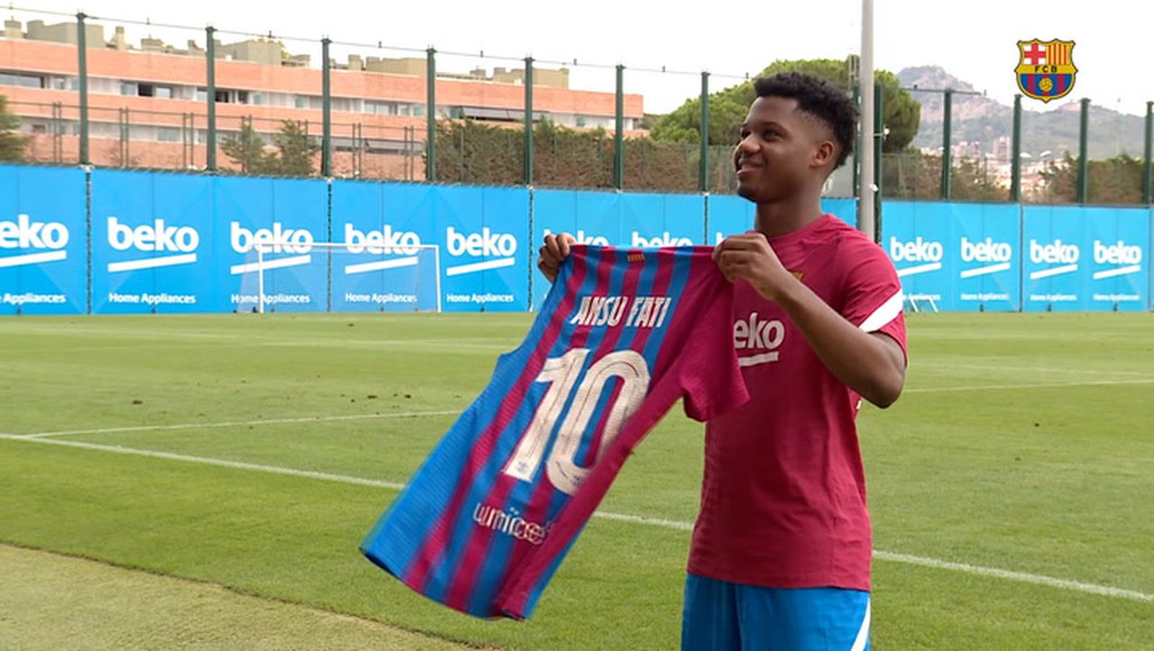 Ansu Fati: Barcelona rising star takes 