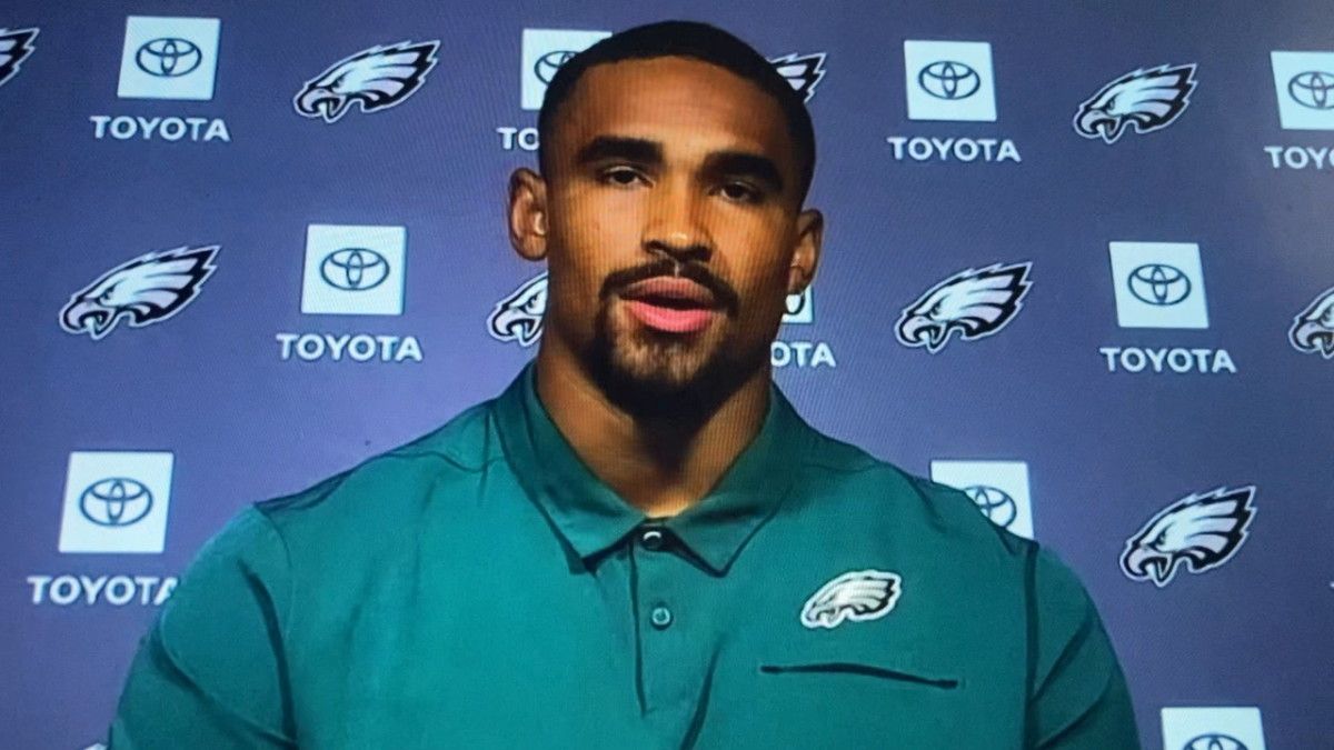 Jalen Hurts on Sept. 1, 2021