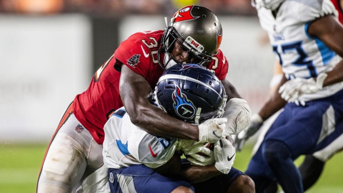 Buccaneers' Delaney Motivated by Opportunity After Year Away From