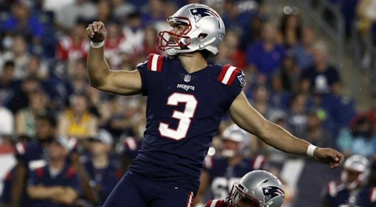 Patriots K Quinn Nordin