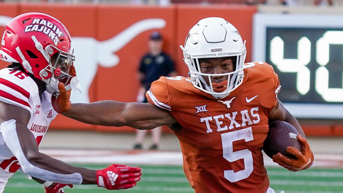 Texas Longhorns Football Texas Longhorns Running Back Bijan Robinson