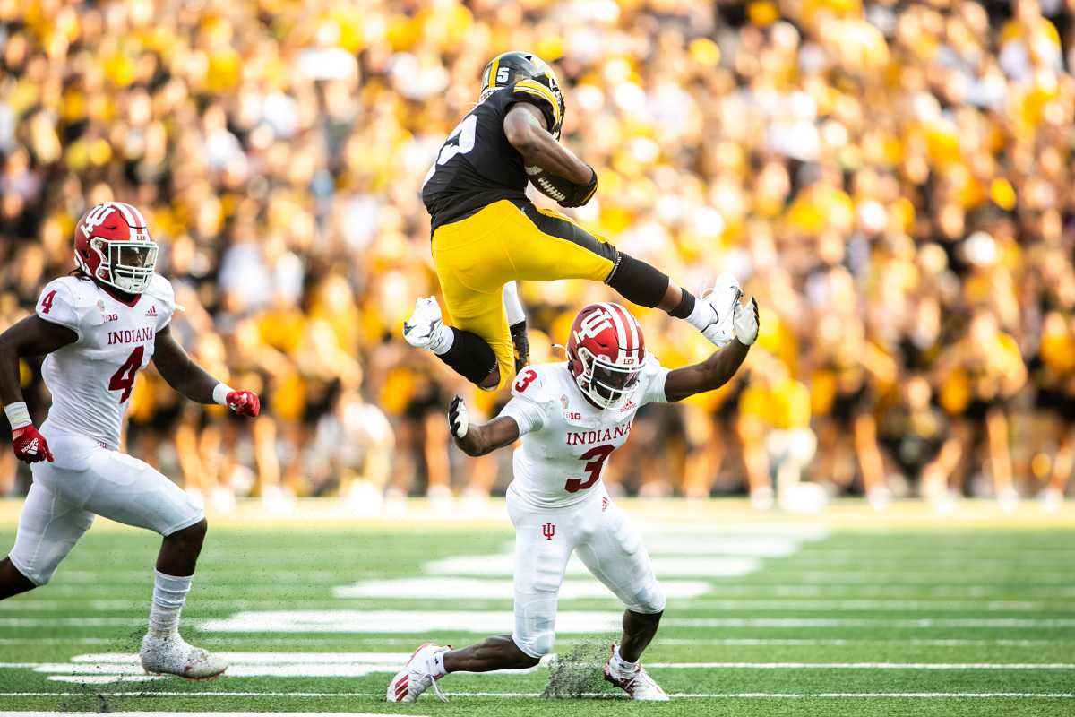 Tyler Goodson provides the Hawkeyes with a dynamic running back.
