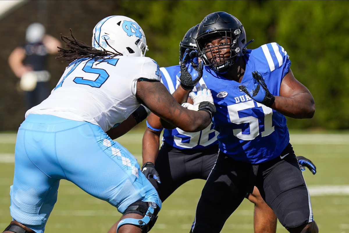 NFL Draft Profile Joshua Ezeudu, Offensive Guard, UNC Tar Heels