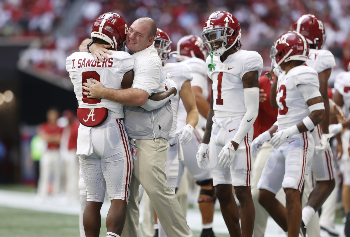 To Alabama RB Trey Sanders, a Picture is Worth 1,000 Words Sports