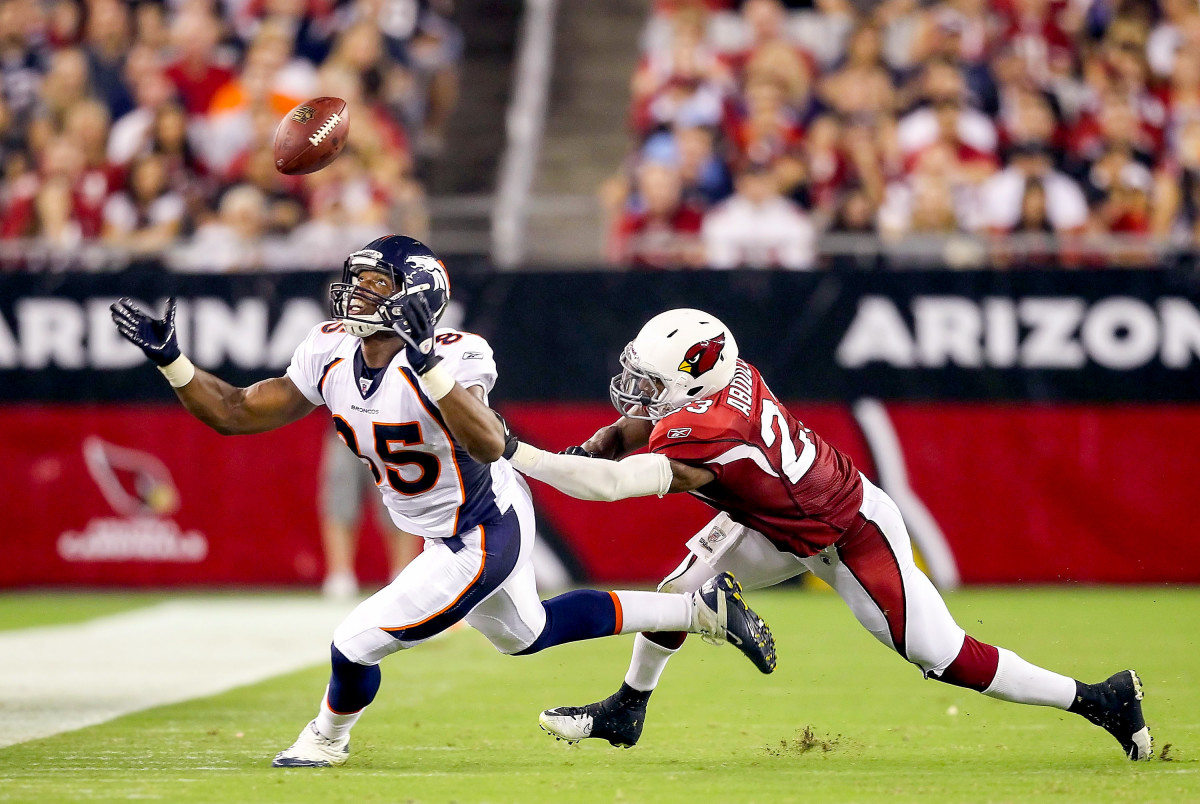 Hamza Abdullah with the Cardinals in 2011.