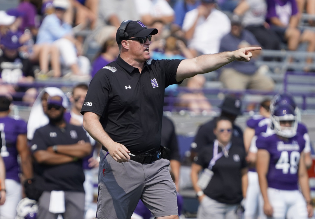 Everything Pat Fitzgerald Said After Northwestern's Week 2 Win Over Indiana State