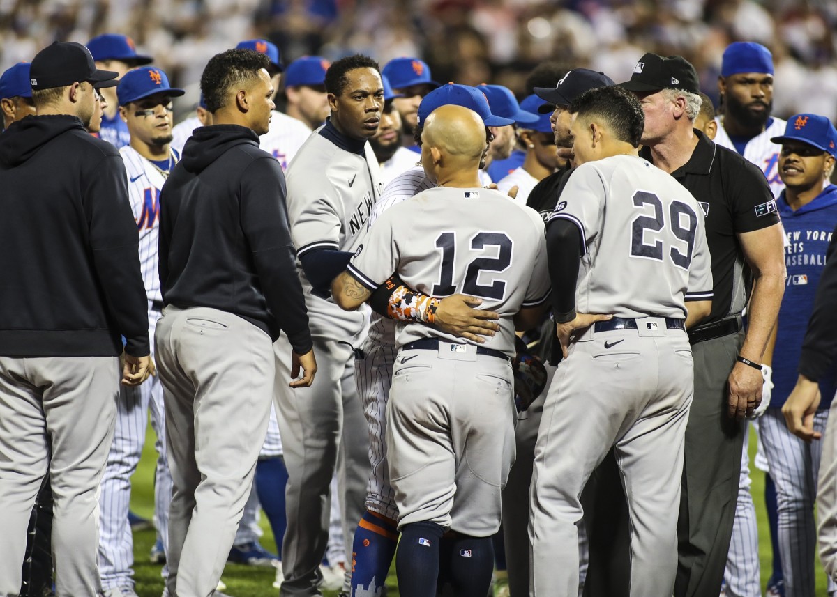 Yankees benches clear in Subway Series finale against Mets Sports