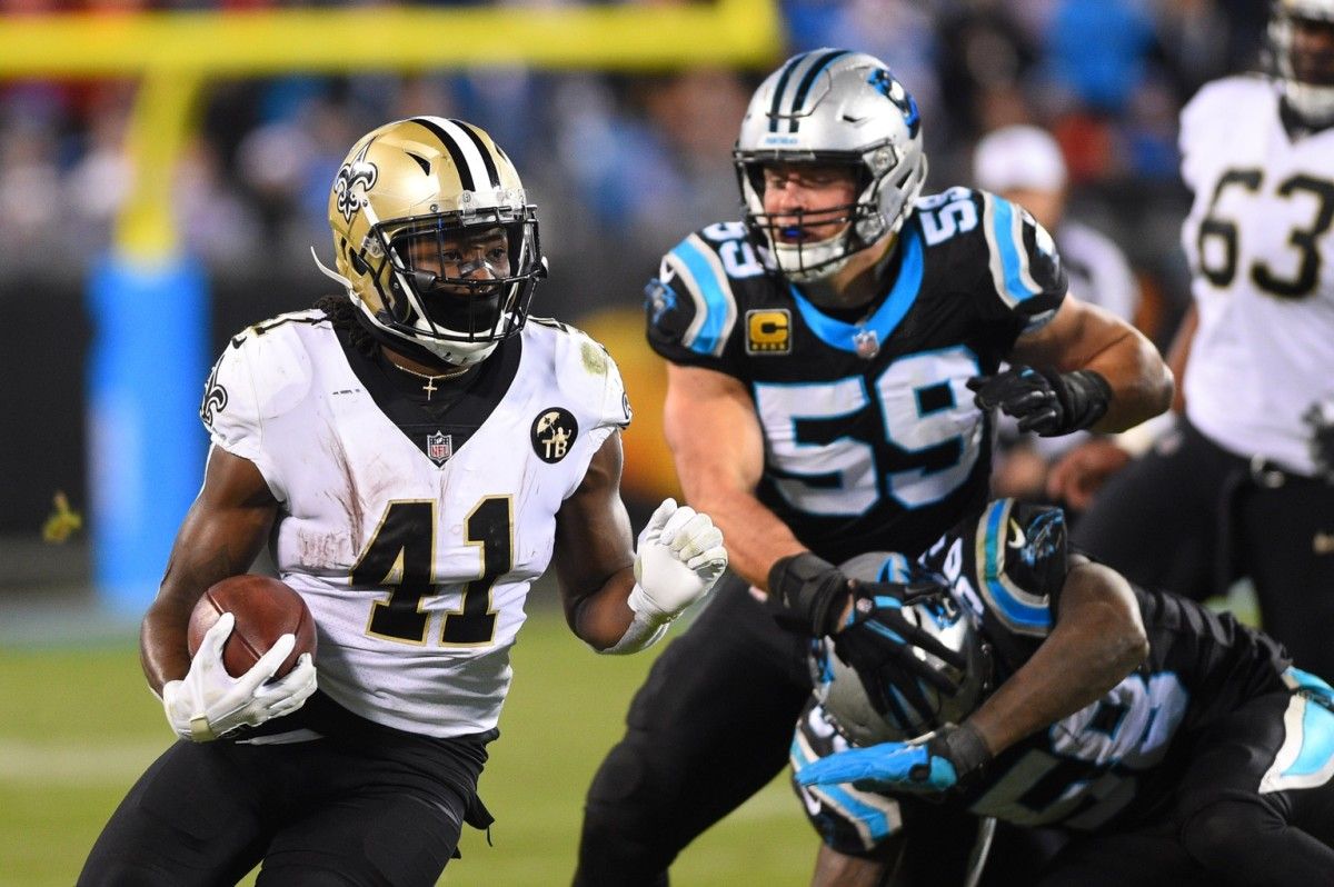 Artistic Saints Rb Neal Exits Vs. Panthers With Hamstring Injury Capture Art Artistic Saints Rb Neal Exits Vs. Panthers With Hamstring Injury Capture Art