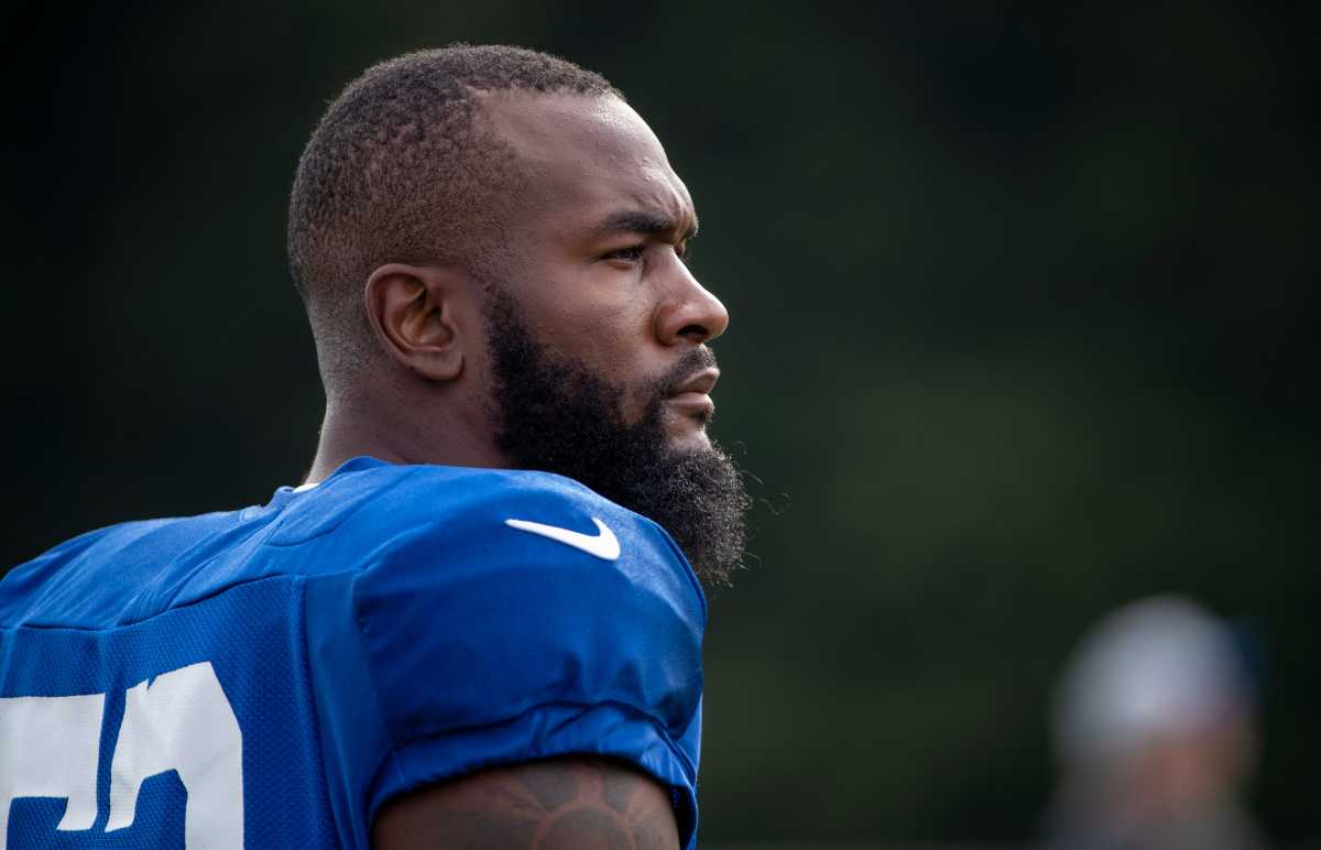 Indianapolis Colts outside linebacker Darius Leonard (53) during the day's Colts camp practice at Grand Park in Westfield on Wednesday, Aug. 18, 2021. Colts Camp