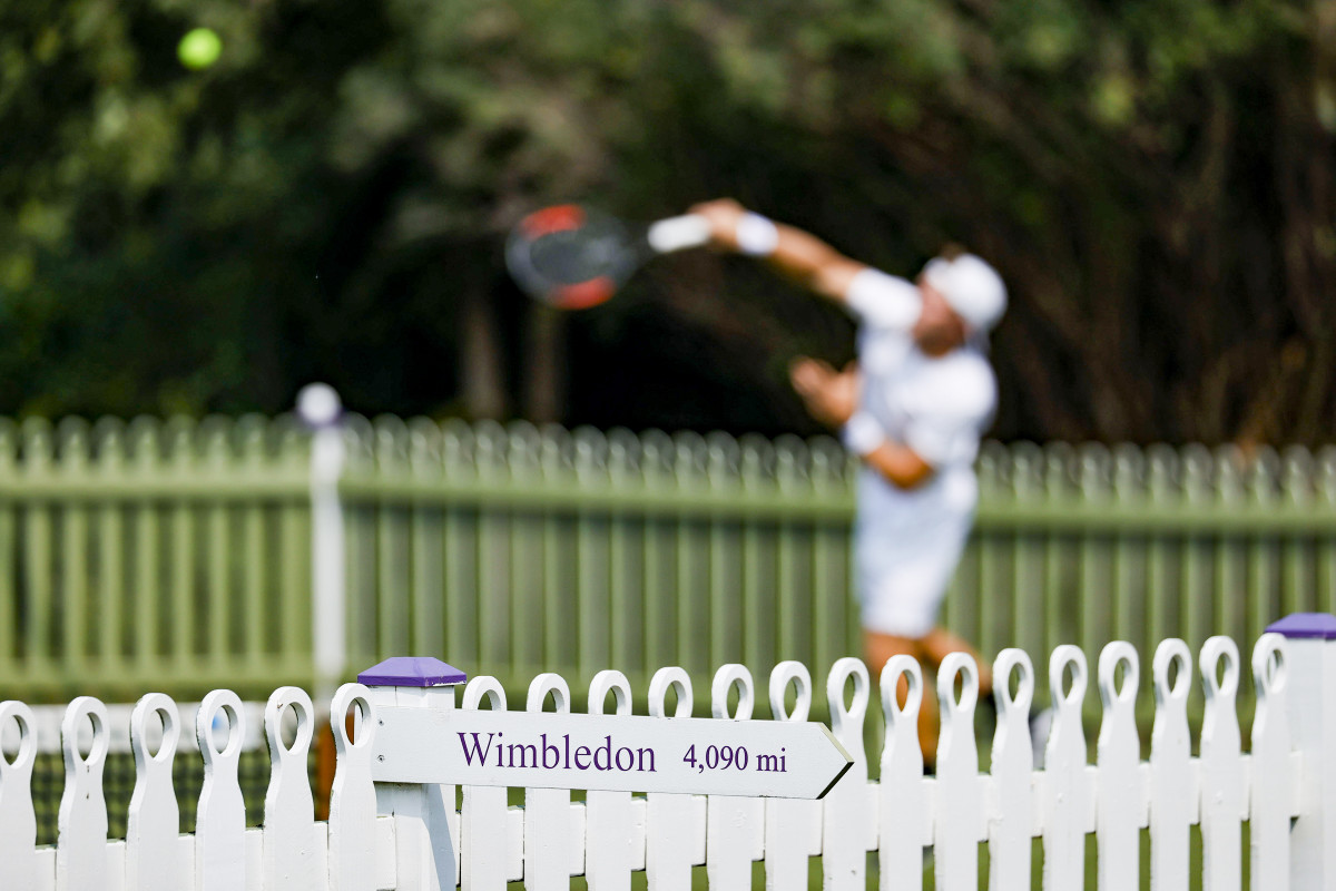 Wimbledon first captivated Mark Kuhn as a young boy, when he heard a BBC broadcast on his grandfather's radio.
