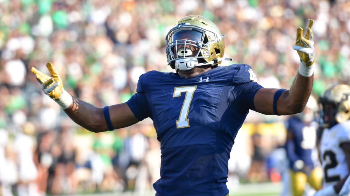 Notre Dame's Isaiah Foskey Gets High First Round NFL Draft Grade