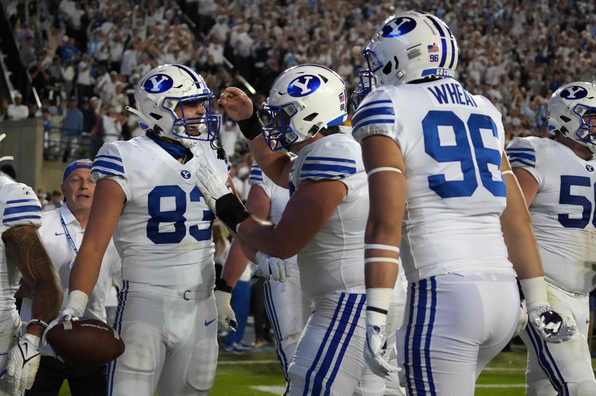 Isaac Rex BYU vs Arizona State whiteout