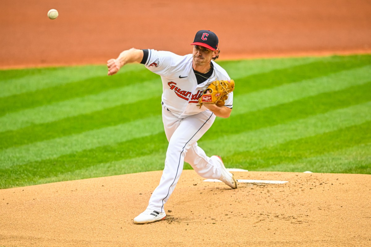 Cleveland starter Shane Bieber allowed three total runs in his two starts in the 2022 MLB postseason.