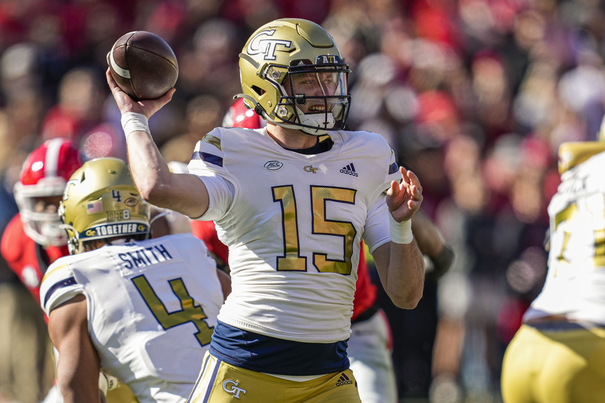 Georgia Tech quarterback Zach Gibson