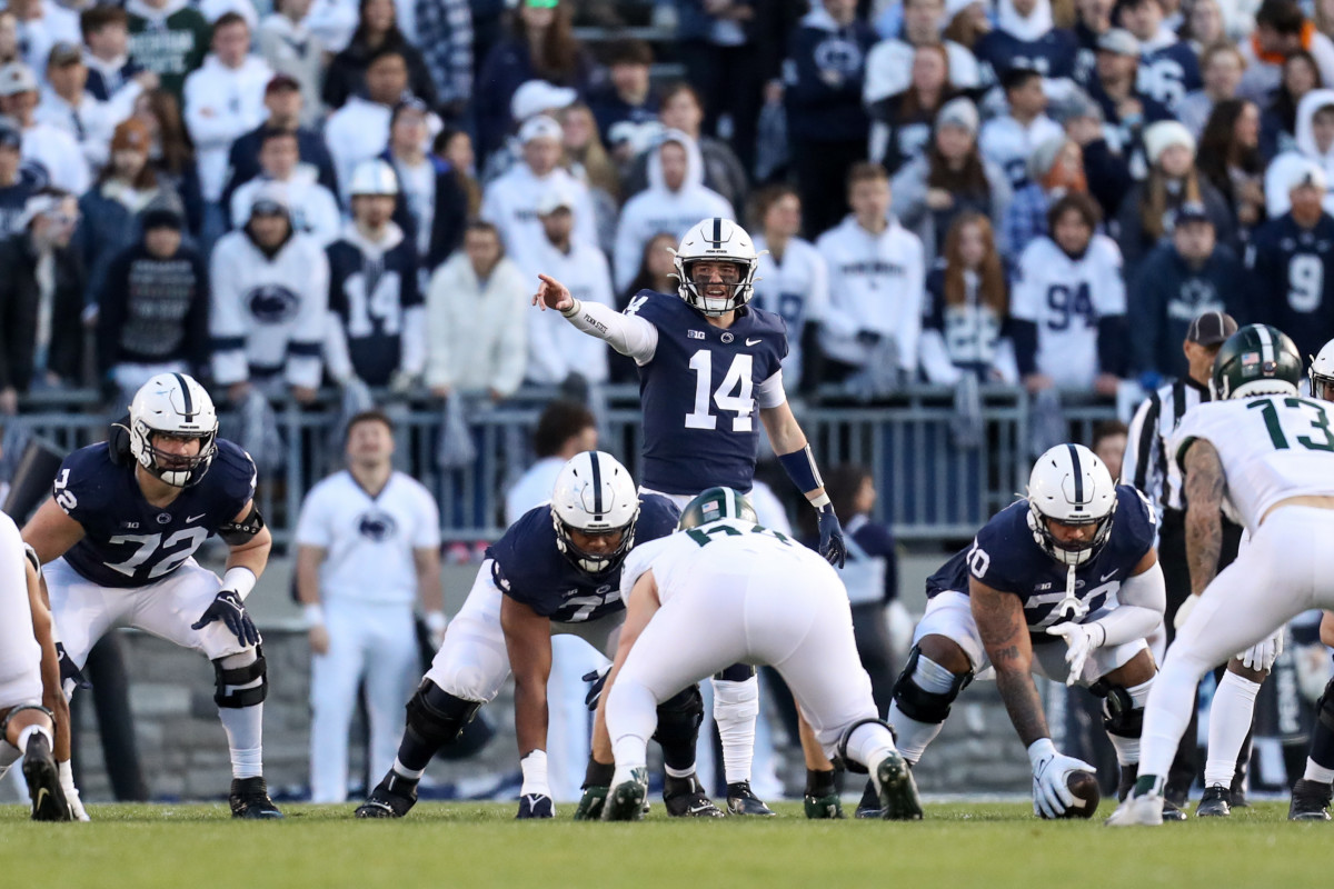 Penn State Defeats Michigan State 3516 in a Big Ten Conference Football Game at Beaver Stadium