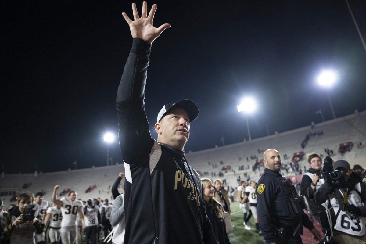 Jeff Brohm after win against Indiana